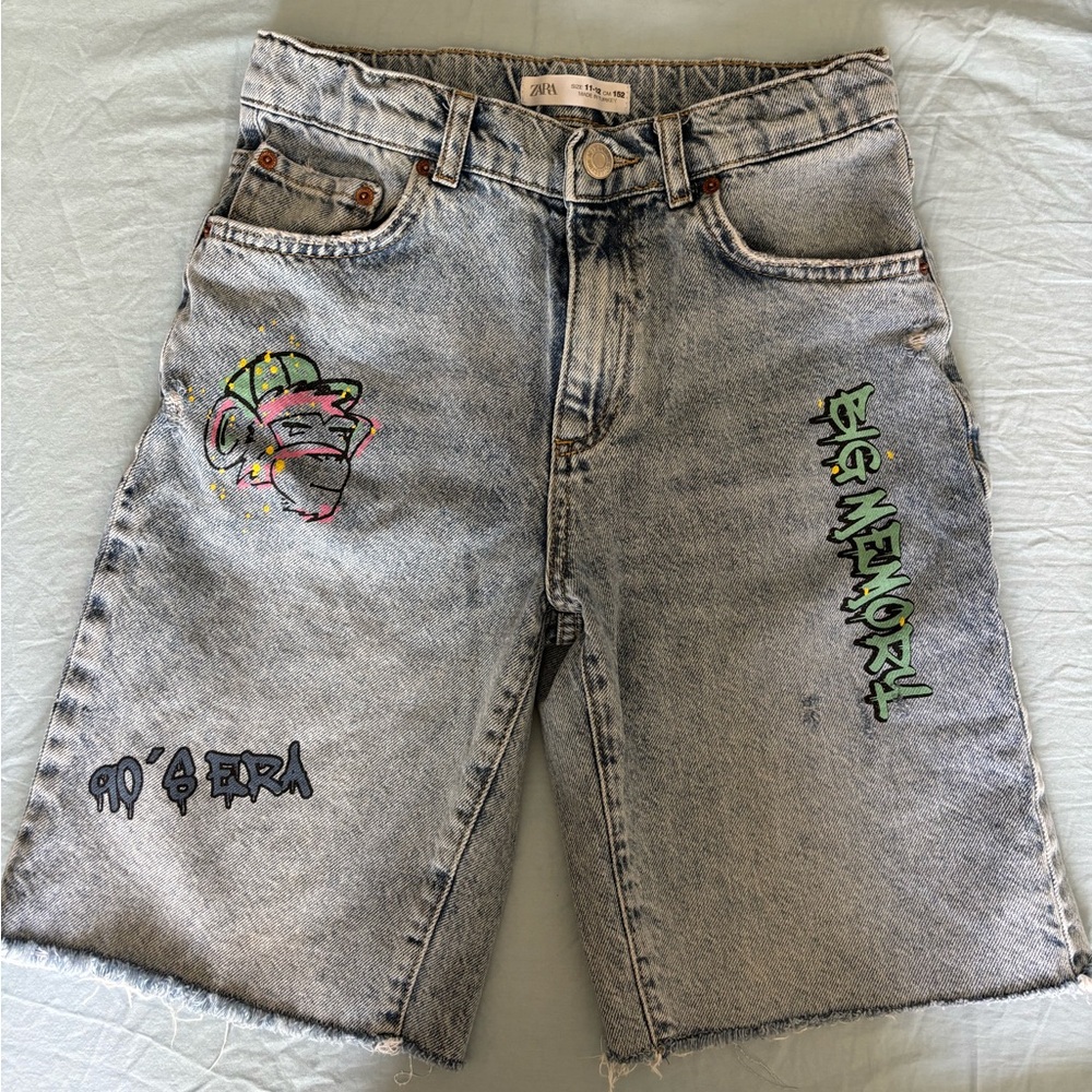 Zara Kids Shorts Jeans Size 11 - 12